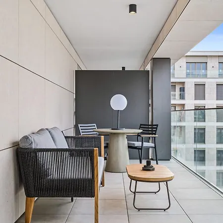 Lägenhet Luxurious 1-br In Gasperich, Luxemburg
