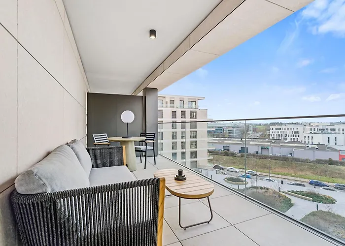 公寓 Luxurious 1-br In Gasperich, 卢森堡